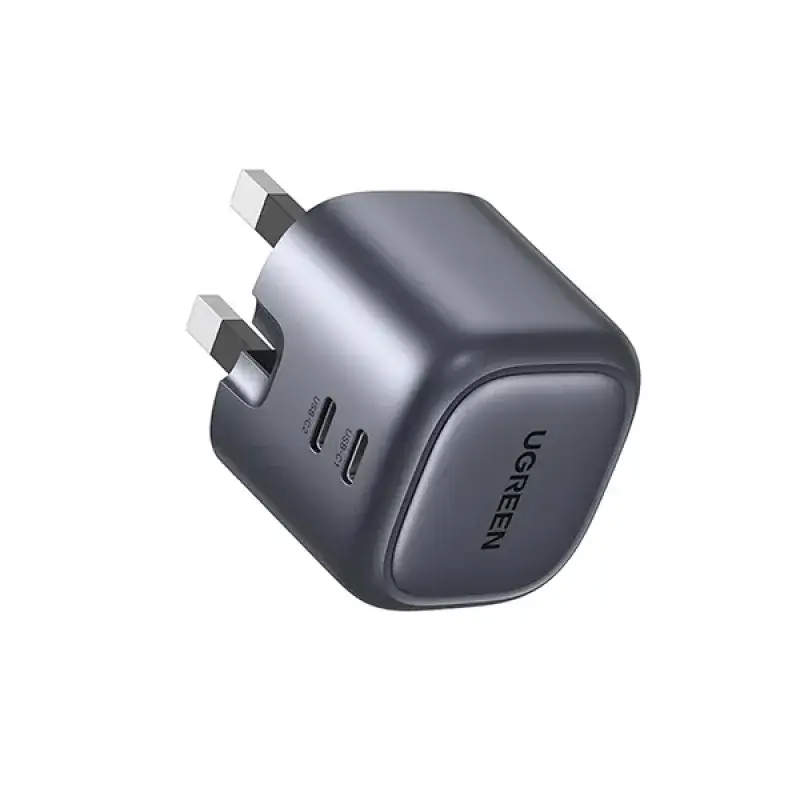 Ugreen CD294 (90399) Nexode 45W Dual USB-C PD GaN Fast Charger - UK