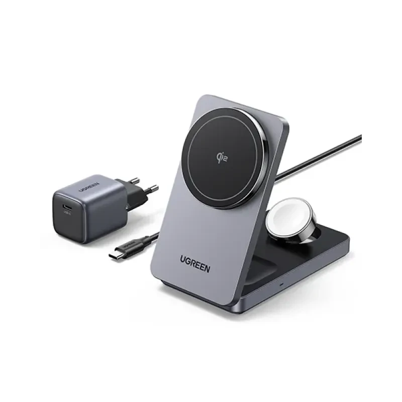 Ugreen W707 (45025) 3-in-1 25W Magnetic Wireless Charger