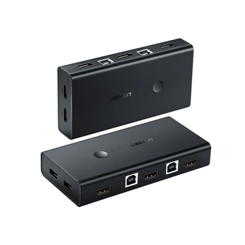 Ugreen CM200 (50744) 2 in-1 Out HDMI KVM Switch Box