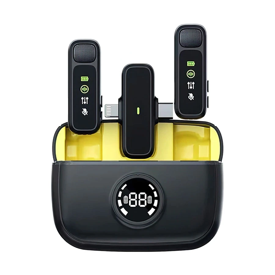 WiWU Wi-WM003 Dual Mini Wireless Microphone For Type-C & Lightning