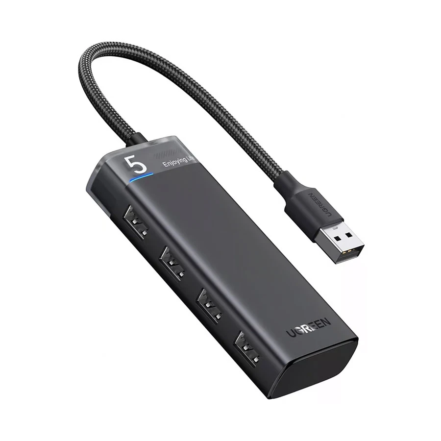 Ugreen CM653 (15548) 4-Port USB-A 3.0 Hub With USB-C Power Supply