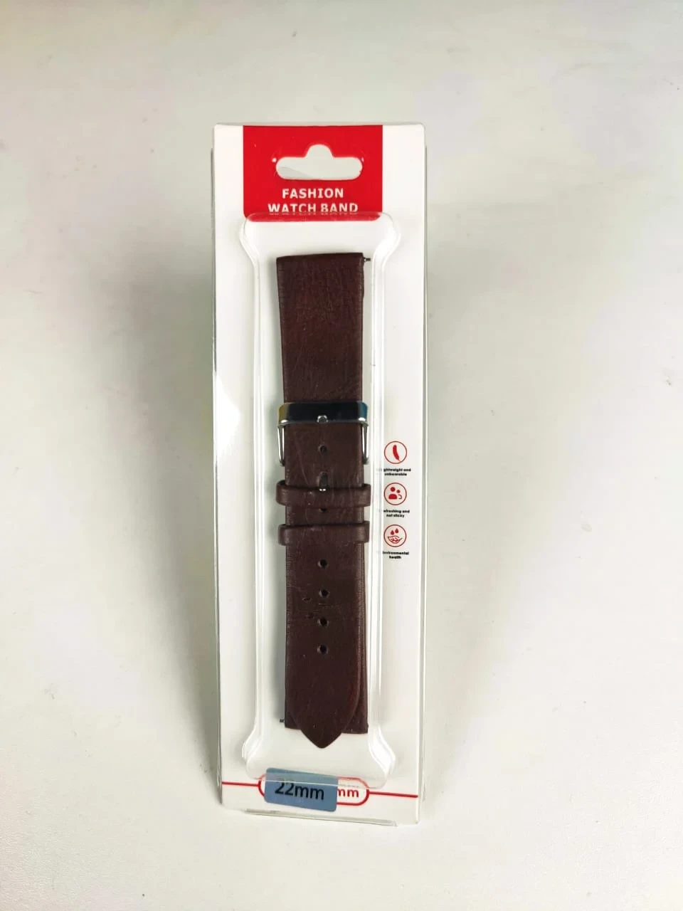 22mm Leather Strap For Smartwatch