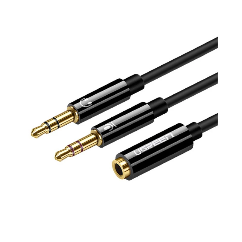 Ugreen AV140 (20899) 3.5mm Female to Dual Male Audio Cable