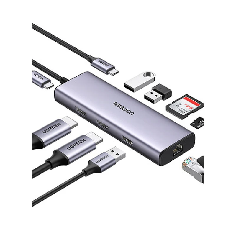 Ugreen CM490 (90119) USB-C Multifunction 9-in-1 Docking Station