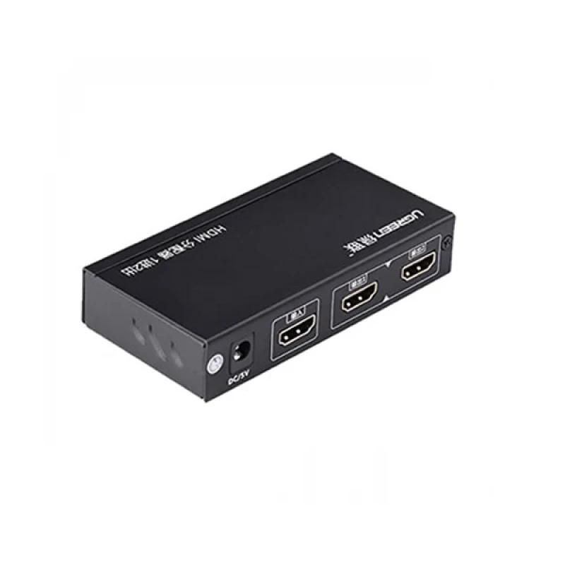 Ugreen 40201 HDMI Female to Female Black Splitter