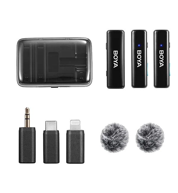 Boya BoyaLink All-in-one Design Wireless Microphone System