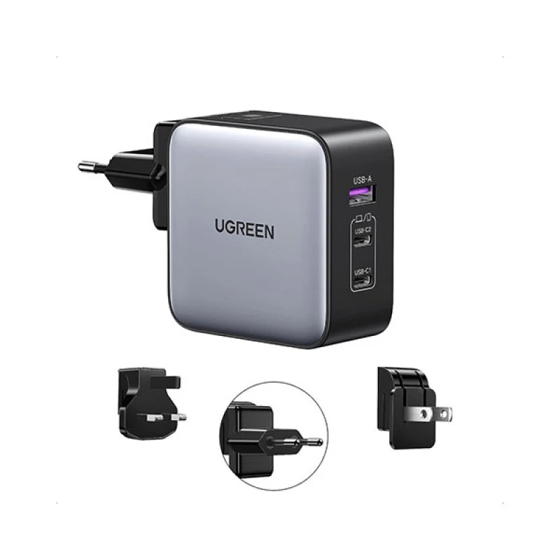 Ugreen CD296 (90409) 3-Port 65W GaN Fast Charger