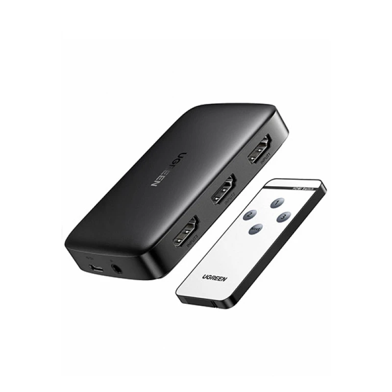 Ugreen CM332 (80125) 4K 3 In 1 Out HDMI Switcher