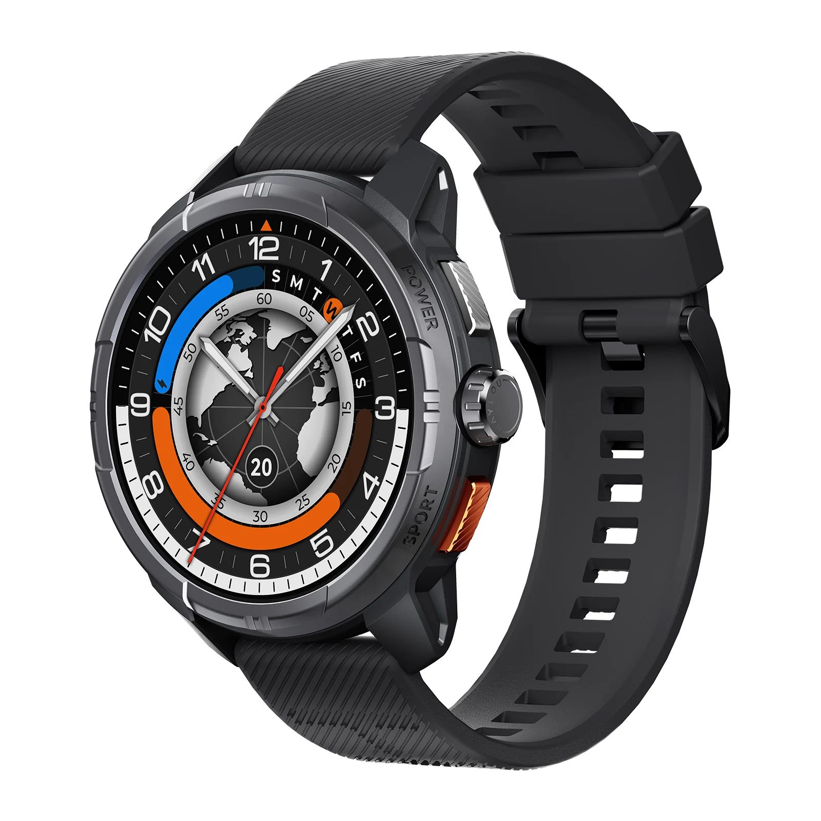 Haylou Solar Ultra Bluetooth Calling Smart Watch with GPS