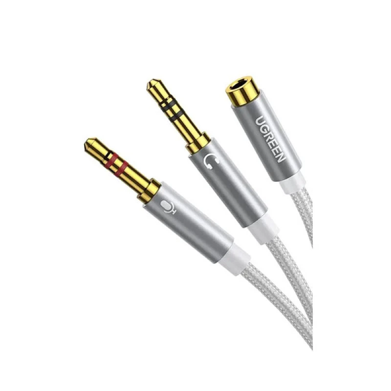 Ugreen AV140 (10790)3.5mm Female to Dual Male Audio Cable
