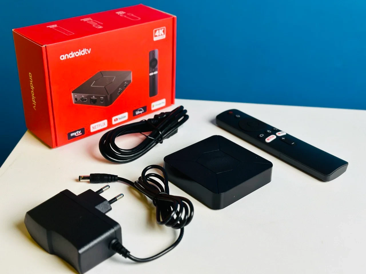 Wini Q5 Android Tv Box 4k 2GB Ram 8GB Storage Voice Remote IPTV Compatible