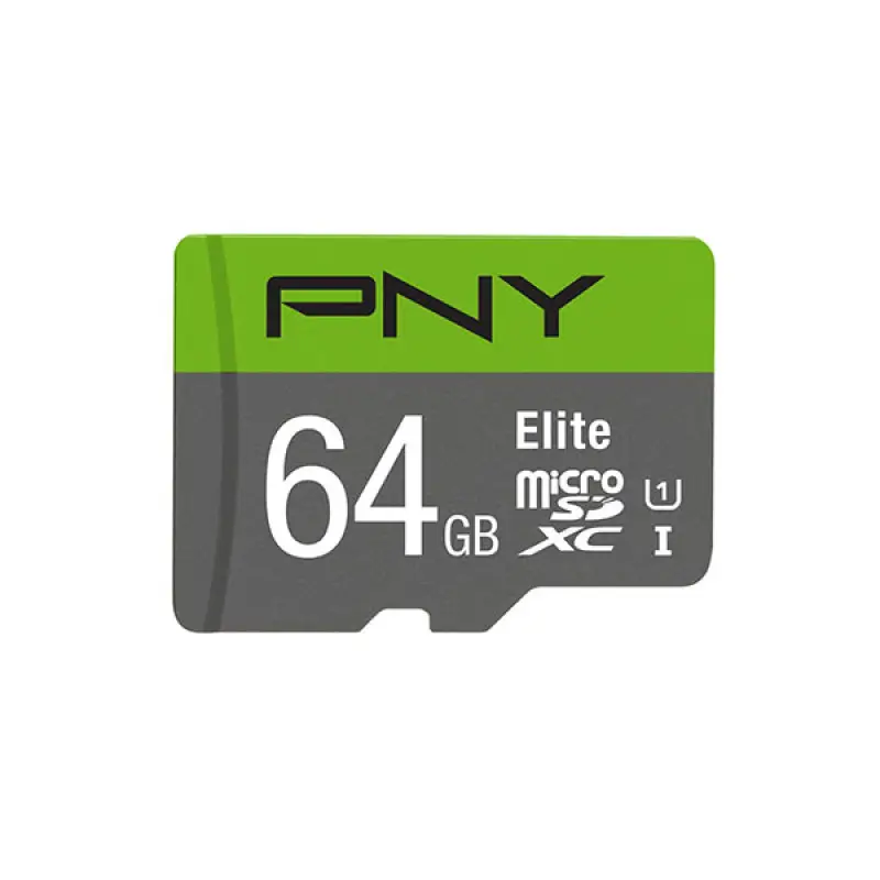 PNY Elite Class 10 U1 64GB/128GB/256GB MicroSD Memory Card