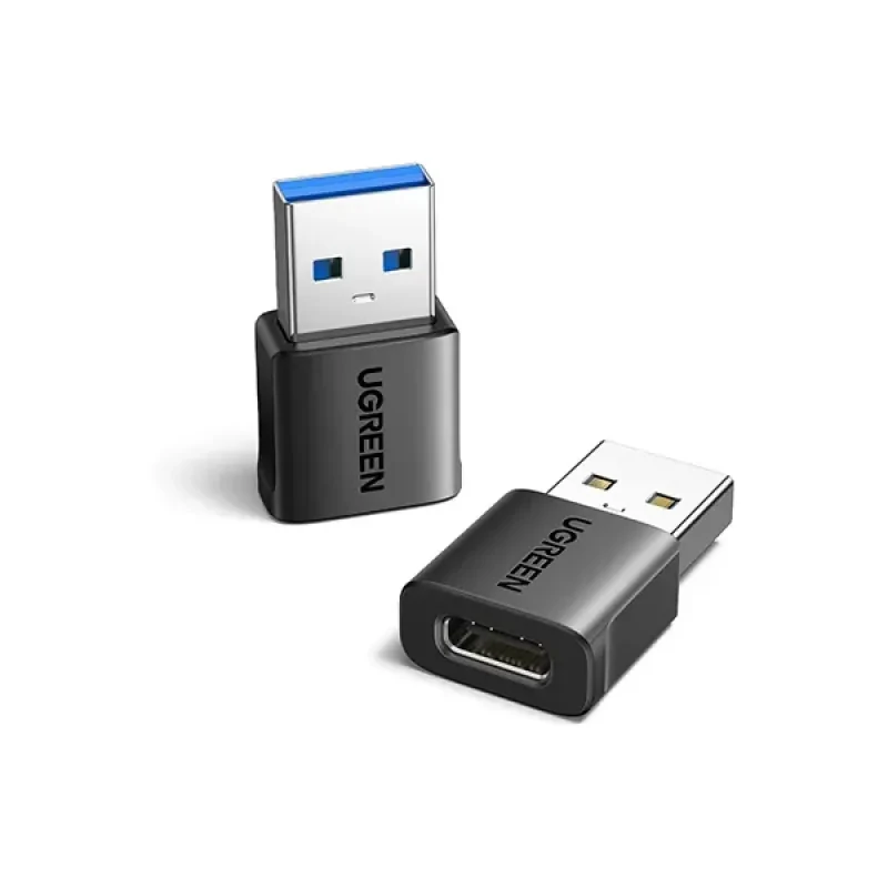 Ugreen US701 (45275) USB-A Male to USB-C Female Adapter Set 2-Pack
