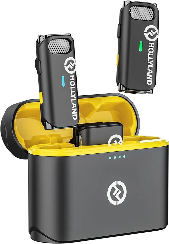 Hollyland Lark M1 Wireless Lavalier Microphone With Noise Cancellation