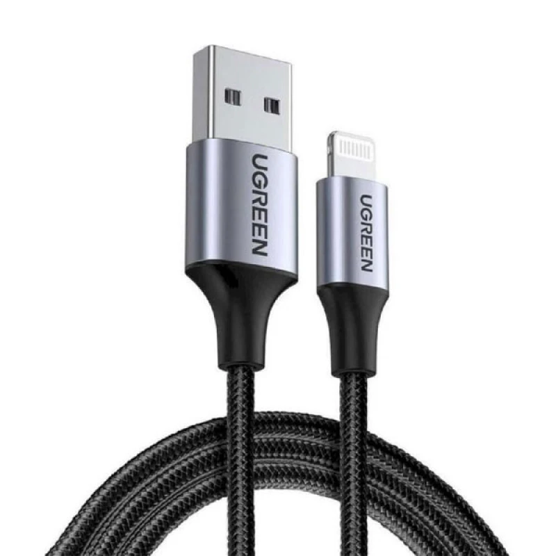Ugreen US199 (60156) Lightning to USB Cable Aluminum Case with Braided