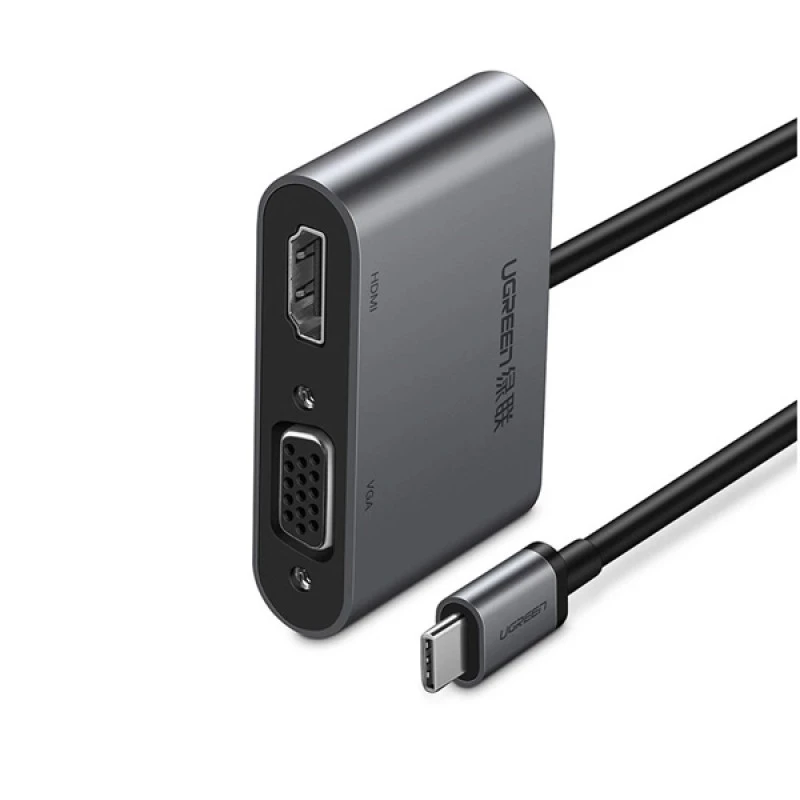 Ugreen CM162 (50505) USB-C to HDMI And VGA Adapter