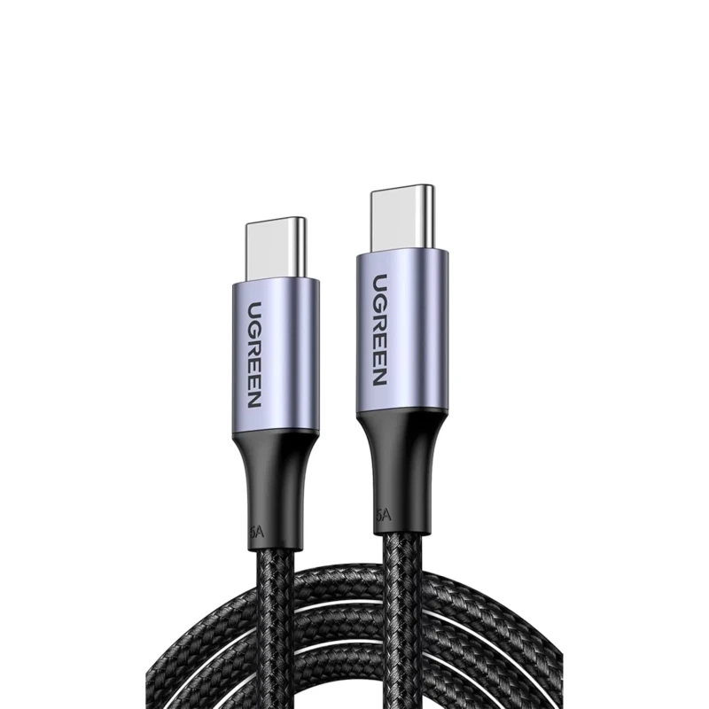 Ugreen L502 100W USB-C to USB-C PD 5A Braided Fast Charging Cable