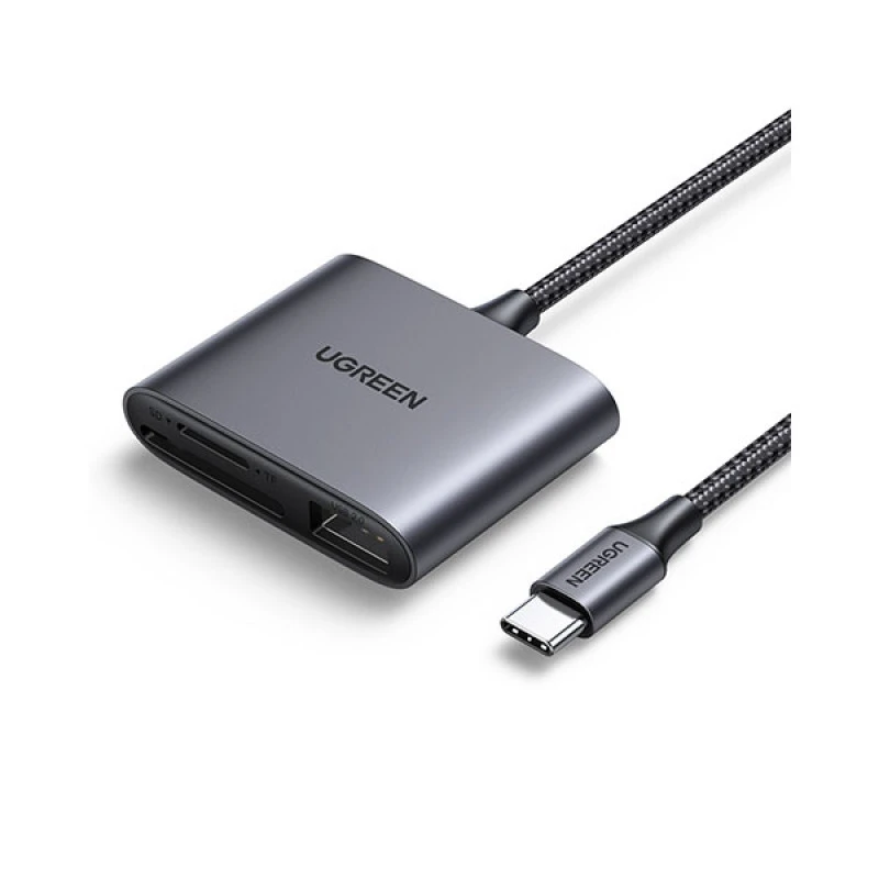 Ugreen CM387 (80798) 3-in-1 USB C SD Card Reader